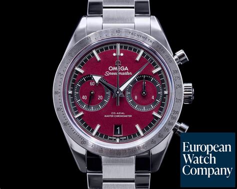 omega red dial